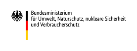 Logo: Bundesministerium für Umwelt, Naturschutz und nukleare Sicherheit (BMU) 
