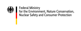 Logo Federal Ministry for the Environment, Nature Conservation, Nuclear Safety and Consumer Protecion (BMUv) 